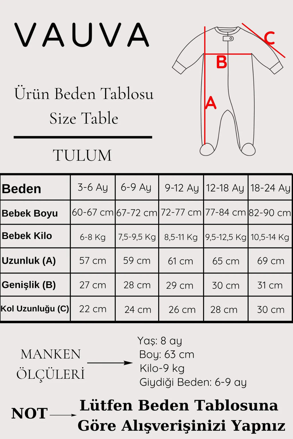 Kız Erkek Bebek Tulumu Uzun Kollu Fermuarlı Pijama Tulum Baskılı Uyku Tulumu Çiçekli-2