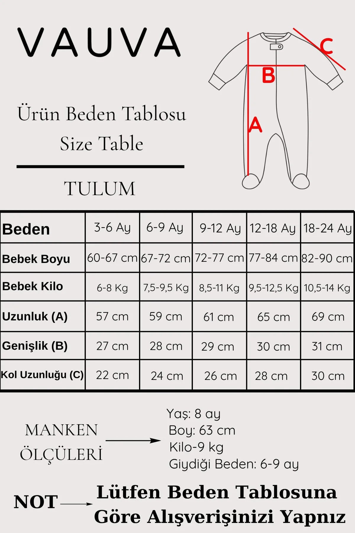 Kız Erkek Bebek Tulumu Uzun Kollu Fermuarlı Pijama Tulum Baskılı Uyku Tulumu Çiçekli-2