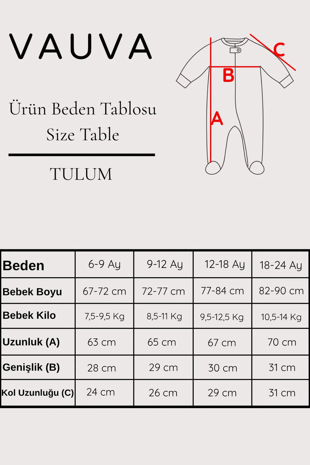 2'li Çıtçıtlı Tulum Pijama Uzun Kollu Mevsimlik Bebek Çocuk Nakışlı Tulum Kahverengi